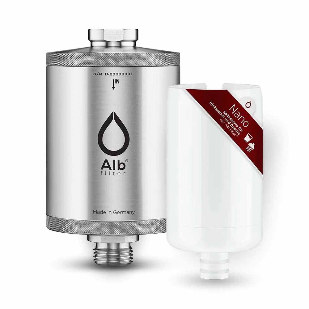 Edelstahl Duschfilter Nano_Alb Filter
