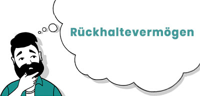 Illustration Rückhaltevermögen